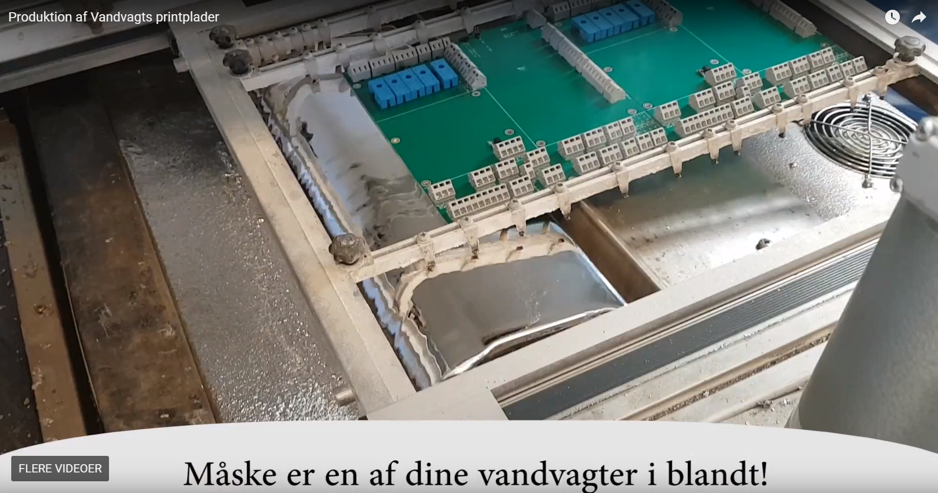 Produktion af Vandvagts printplader