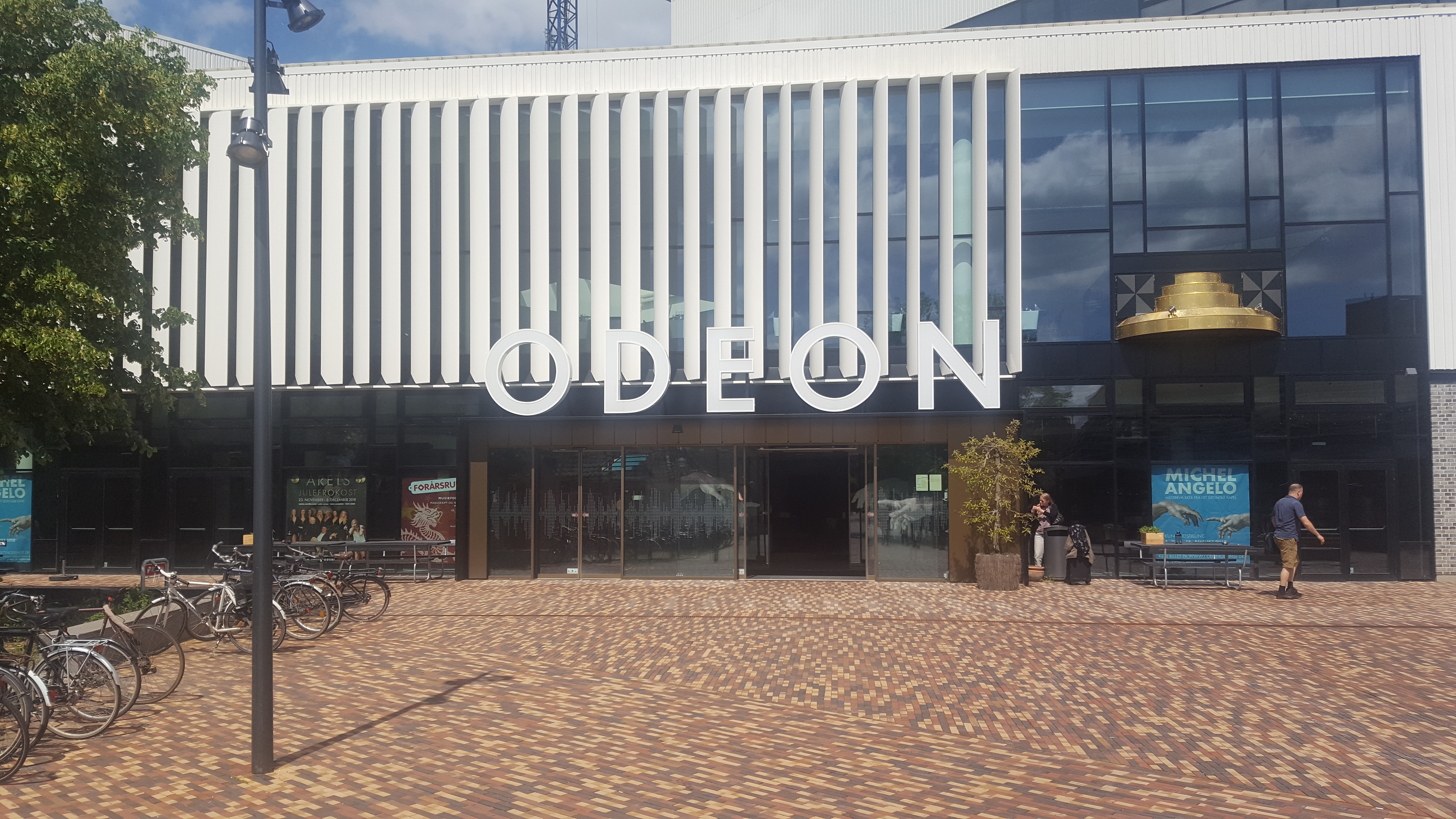 Odeon i Odense, front indgang